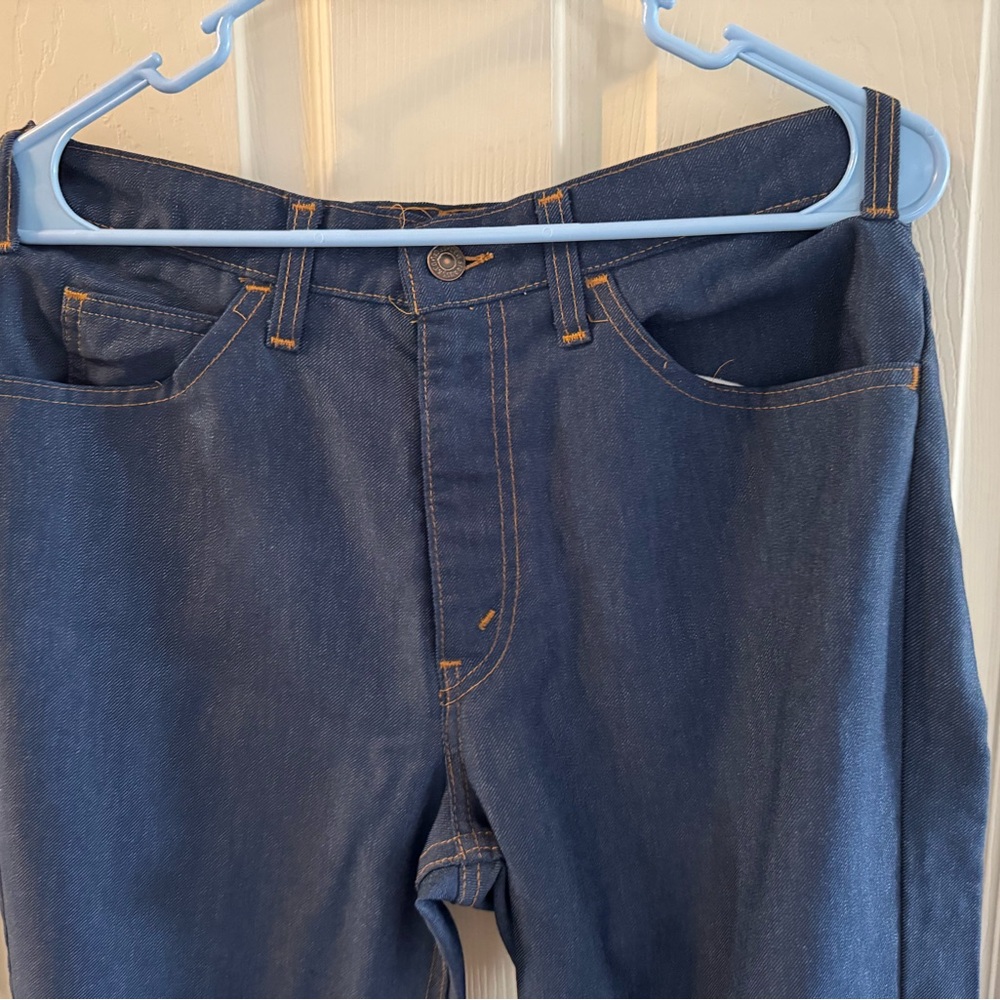 Levi bell bottom Blue Jeans